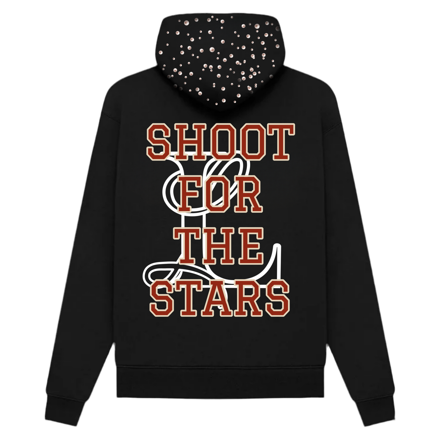 “SFTS” RHINESTONE HOODIE